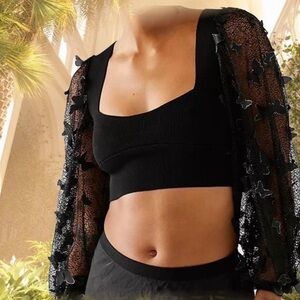 Free people butterfly top